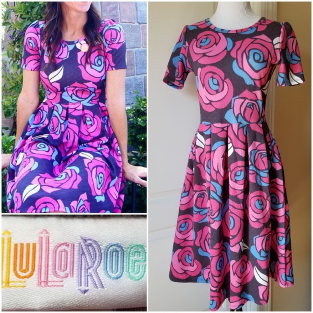 LuLaRoe Roses Amelia